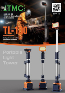 TL-100 Coming Portable Tripod Light Tower