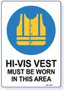 Hi-Vis Vest Sign