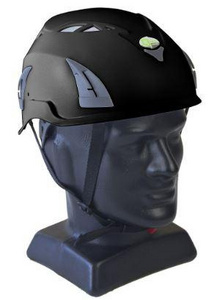 Qtech Industrial Vented Helmet Black 