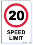 Speed Limit Sign